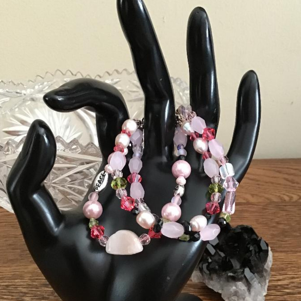 Rose Quartz & Onyx